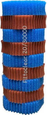 Produktbild von KH Ersatzschwammset Filtoclear 20000/30000 Filter 5x blau-4x rot passend für Oase