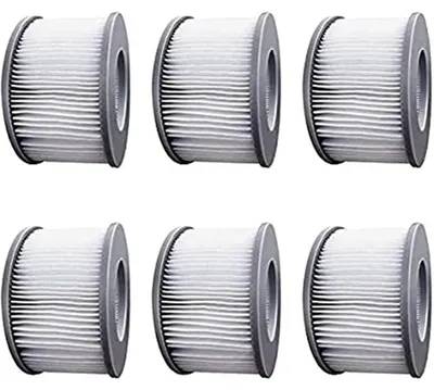 Produktbild von Ersatzfilter 6 Stück für MSPA FD2089, Whirlpool Kartuschenfilter, 120 Falten, ab Modell 2020