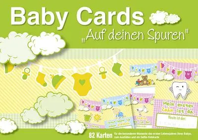 Produktbild von Baby Cards "Auf deinen Spuren"