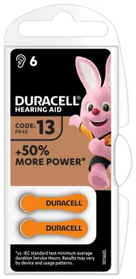 Produktbild von Duracell - Batterie Duracell DA312 Hörgerät | Blasen Sie ein 6 -Stück | 10 Stück