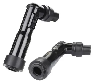 Productafbeelding van Zündkaarsenstekkers XB05F, zwart, NGK, 2 stuks, geschikt voor motorfiets, scooter, quad