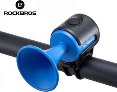 Image de Sonnette de vélo électrique 120dB ROCKBROS EH2 bleu (34210002002)
