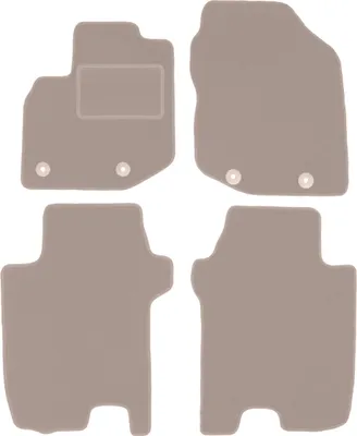Produktbild von Beige Veloursmatten für: Honda Jazz III Fließheck (2008-2011)