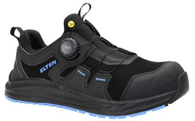 Produktbild von ELTEN Sicherheitsschuhe Ivar XXNF BOA Black-Blue Low ESD S3S für Damen & Herren,