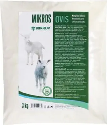Obrázek produktu pro Mikrop OVIS kompletní mléčná směs jehňata/kůzlata 3kg