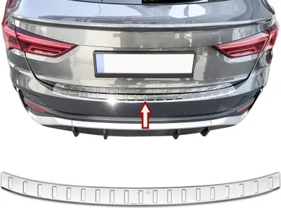 Zdjęcie produktu dla Chromowana osłona zderzaka ze stali nierdzewnej do Audi Q3 Sportback | typ F3 | rok produkcji od 2019&gt