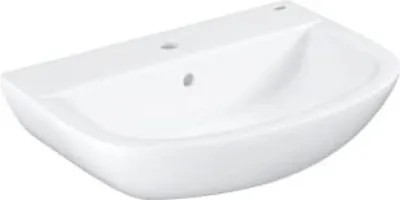 Produktbild von Grohe Bau Keramik Waschtisch, 609 x 442 mm, Hahnloch und Ü berlauf, wandhängend