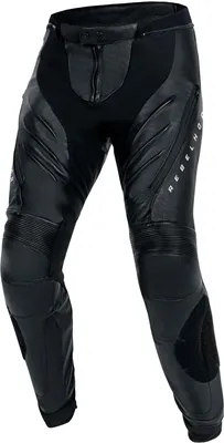 Produktbild von Rebelhorn Veloce Motorrad Lederhose, schwarz/weiß, 48