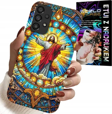 Produktbild von Gehäuse Für Samsung A52 / A52S - Jesus Christ Religion + Glas