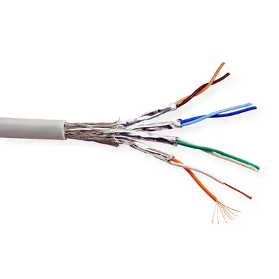 Produktbild von ROLINE S/FTP-(PiMF-) Kabel Cat.6 (Class E) Litze, 300m