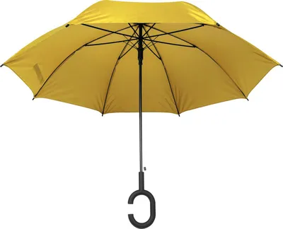 Produktbild von Regenschirm "Hände frei" / Farbe: gelb
