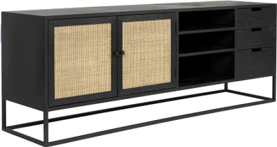 Sideboard GUUJI mit Rattantüren von ZUIVER