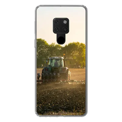 Produktbild von MuchoWow® Handyhülle Schutzhülle Hülle für Huawei P40 Lite Traktor - Vogel - Land Silikon Softcase Handy Hülle - Handy