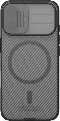 Produktbild von Handyhlle fr iPhone 17, Nillkin CamShield Pro Magnetic mit MagSafe, Durchscheinend-Schwarz