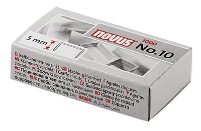 Productafbeelding van Novus® 040-0179 Spijkers, type 10 - Staaldraad, verzinkt, 2000 stuks
