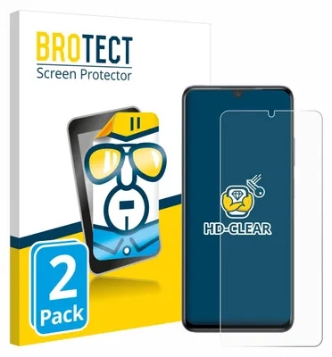 Produktbild von 2x Für ZTE Blade V70 Max Schutzfolie BROTECT Displayschutz Display Schutz Folie Klar Transparent
