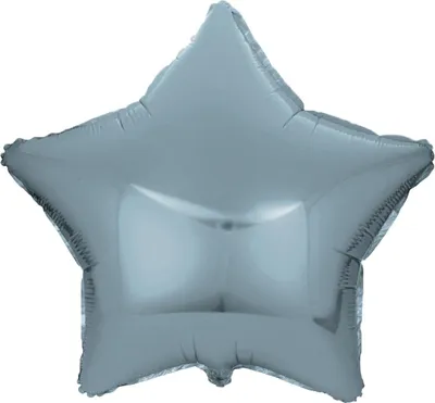 Immagine prodotto di Palloncino in foil a stella, azzurro, ca. 45 cm