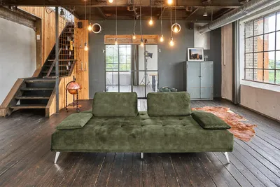 Produktbild von KAWOLA Sofa WIOLO Schlafsofa Daybed velvet moosgrün