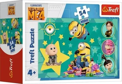 Obrázok produktu pre Puzzle 54 mini - S Mimoňmi je to zábava! 1 TREFL