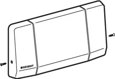 Produktbild von Geberit 241307001 Betätigungsplatte IR Highline