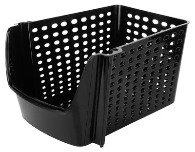 Obrázek produktu pro Kontejner na zeleninu a ovoce – plast – 29 x 21 x 16 cm – černý