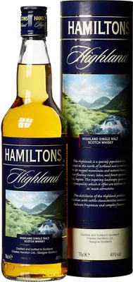 Produktbild von Hamiltons Highland Single Malt Scotch Whisky 0,7l, alc. 40 Vol.-%
