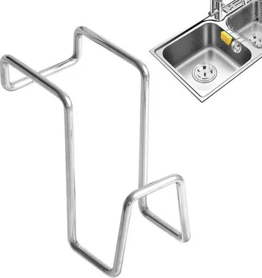 Produktbild von Famanu Spülschwammhalter - Edelstahl - 71 x 41 x 76 cm - Silber