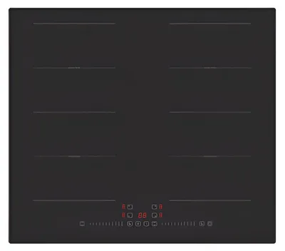Produktbild von PKM IN4-2FZSA, Schwarz, Integriert, 59 cm, Zonen-Induktionskochfeld, Glaskeramik, 5 Zone(n)