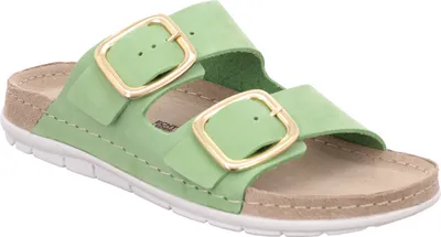 Produktbild von Rohde Rodigo Damen Sandale Sandalette Pantolette Easys No42 Fashionsandale 5879, Farbe:Grün (Kiwi 64), Größe:EUR 36