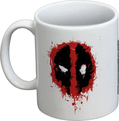 Obrázek produktu pro Deadpool - hrnek na kávu, logo Splash PM10607 (jedna velikost) (bílá/červená/černá)