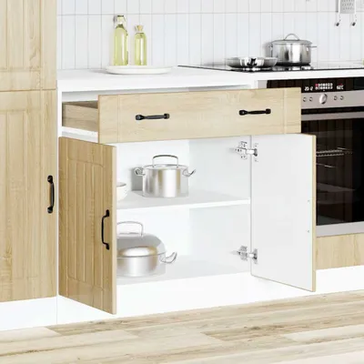 Produktbild von Hochwertig Küchen-Unterschrank Lucca Sonoma-Eiche Holzwerkstoff 853740