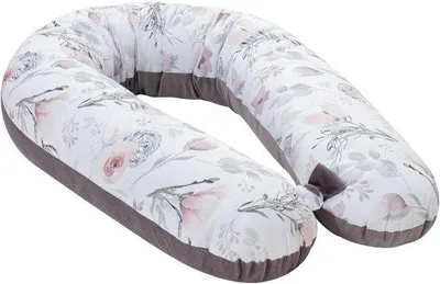 Image de Coussin de grossesse ergonomique Unyqoos® en forme de V, 170 cm – Soutien du corps entier et coussin d'allaitement pour dormir, lire et se détendre, hypoallergénique, soulage les douleurs dorsales, cervicales et des épaules