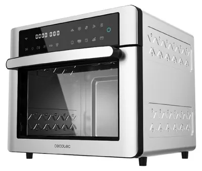 Obrázek produktu pro CECOTEC 02258 - Horkovzdušná trouba s fritézou Bake&Fry 3000 Touch Steel