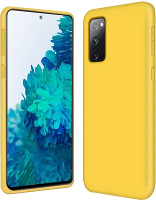 Image de Housse Samsung Galaxy S20 FE Housse de protection en silicone Gel Case Housse pour téléphone portable, jaune