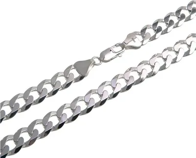 Produktbild von SILBERKETTEN STORE Panzerkette 10mm - 925 Silber, Länge wählbar - 45cm