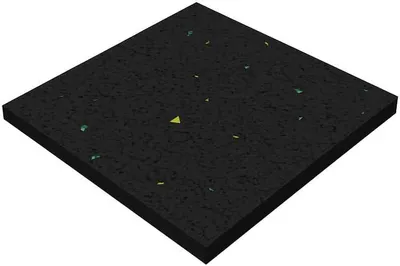 Produktbild von 50 Terrassenpads 100×100×8 mm – Gummigranulat Auflagepads – Bautenschutzmatte für Unterkonstruktionen