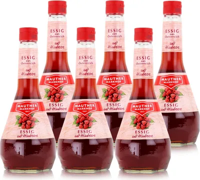 Produktbild von Mautner Essig mit Himbeere 0,5L - Essig aus Österreich (6er Pack)