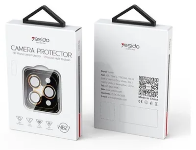 Zdjęcie produktu dla Yesido Lens Protector Wb27 Samsung S25 Ultra, Black / Czarny