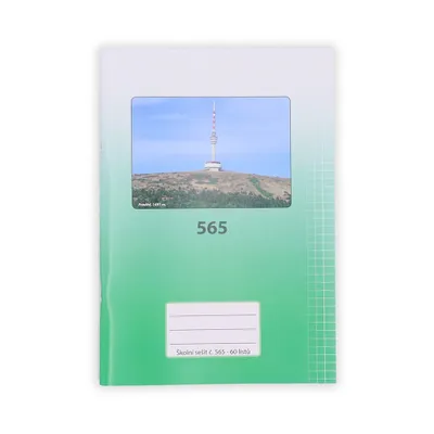 Produktbild von 565 - Notizbuch A5 quadratisch 60l.