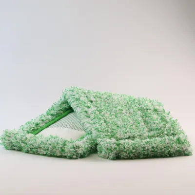 Produktbild von Jemako Bodenfaser grün Langflor 42cm - hohe Schmutz und Wasseraufnahme für unempfindliche, glatte aber auch unebene Böden mit tiefen Fugen