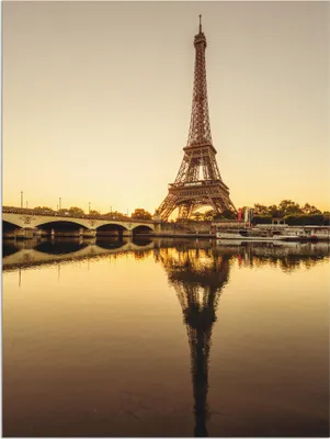 Produktbild von ARTland Wandbild Alu für Innen & Outdoor Paris Eiffelturm V Größe: 60x80 cm
