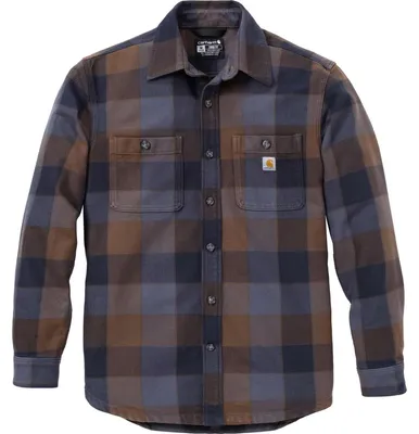 Produktbild von Carhartt Unisex Everett Loose LS Plaid Shirt Blau