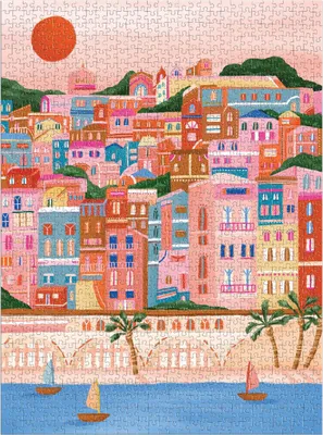 Produktbild von GALISON Puzzle Farben der Côte d'Azur 1000 Teile