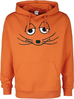 Produktbild von Die Sendung mit der Maus Kapuzenpullover Herren Die Maus orange L