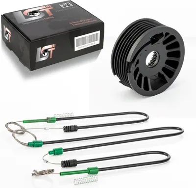 Produktbild von Fensterheber Reparatursatz Vorne Links / Rechts Für Vw Golf 3 Iii Cabrio