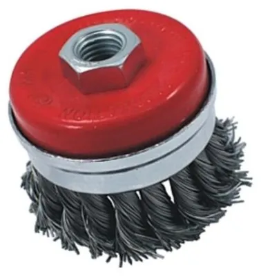 Obrázok produktu pre Kuželná kefa Drôtená kefa pre uhlovú brúsku M14 65 mm
