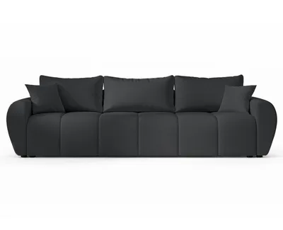 Produktbild von AX LIVING Malatya Big Sofa mit Schlaffunktion Schlafsofa in Dunkelgrau