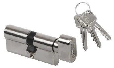 Produktbild von LOB ARES WG54 Profilzylinder 45g/40mm mit Knauf, Nickel