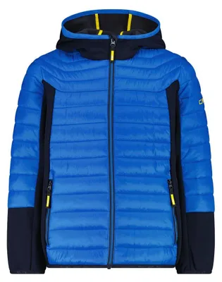 Produktbild von CMP Kinder Jacke Jacket Hybrid FIX Hood Blau 164
