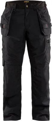 Produktbild von BLAKLÄDER® unisex Softshellhose X1500 schwarz Größe 29